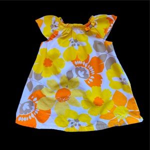 Carter’s bright 60’s style cotton dress